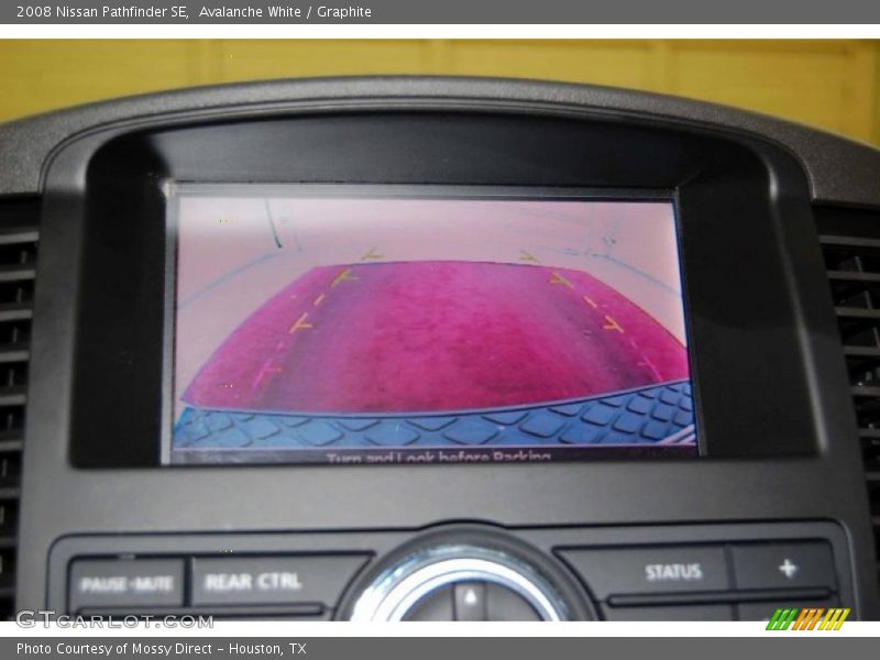 Avalanche White / Graphite 2008 Nissan Pathfinder SE