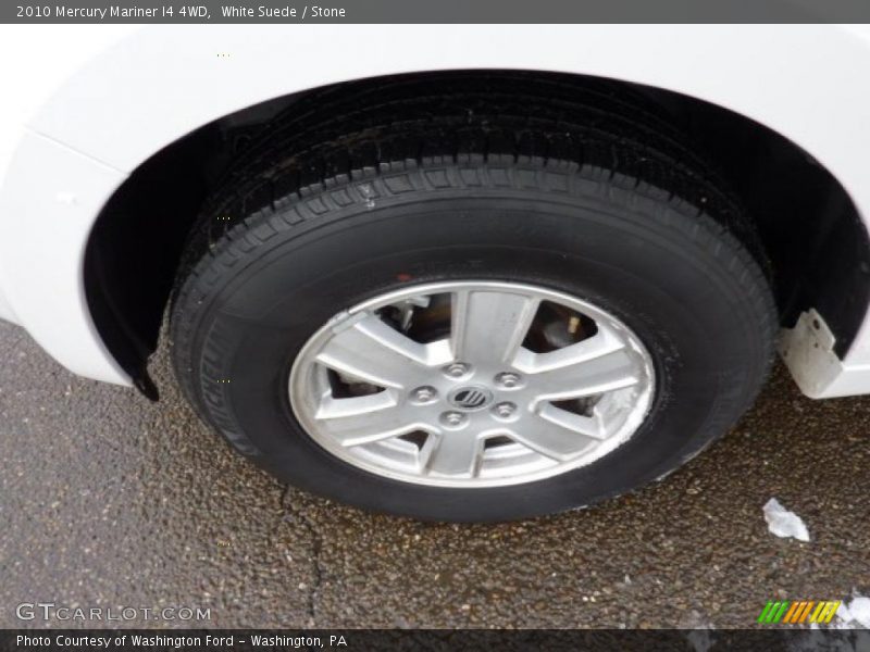 White Suede / Stone 2010 Mercury Mariner I4 4WD