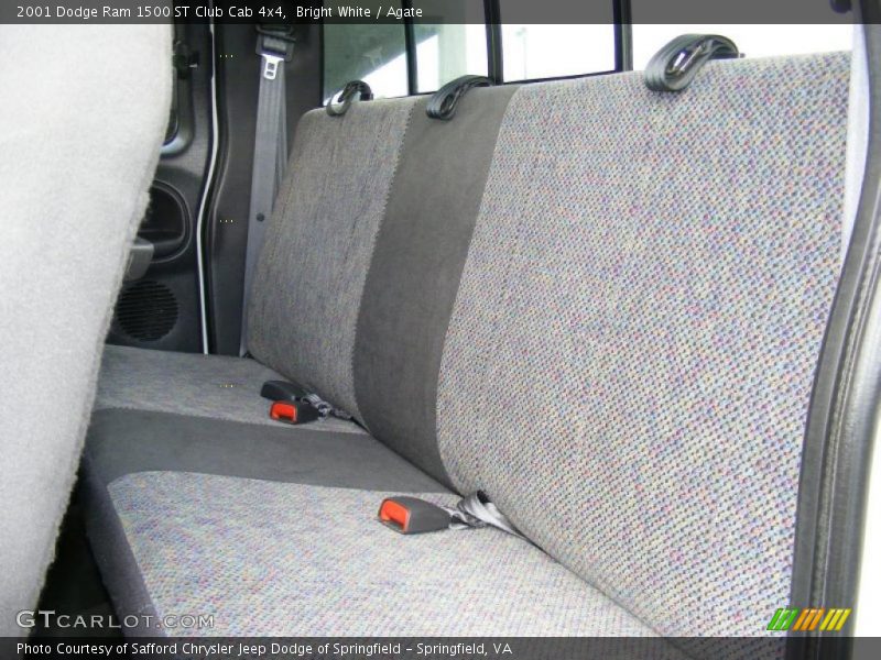 Bright White / Agate 2001 Dodge Ram 1500 ST Club Cab 4x4