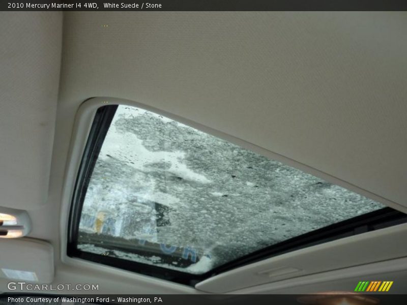 White Suede / Stone 2010 Mercury Mariner I4 4WD