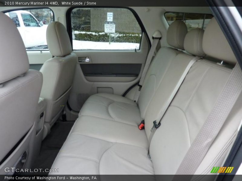 White Suede / Stone 2010 Mercury Mariner I4 4WD