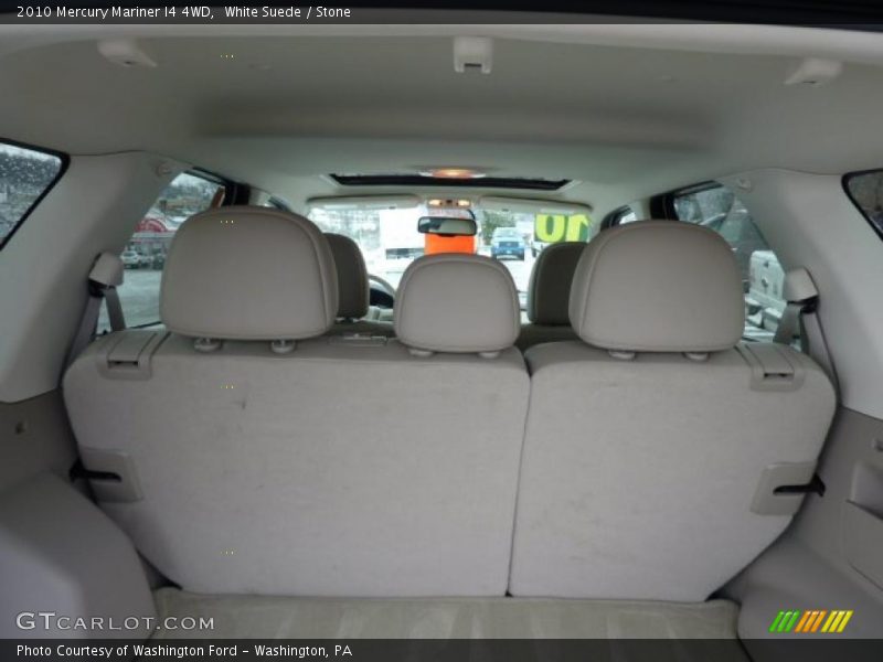 White Suede / Stone 2010 Mercury Mariner I4 4WD