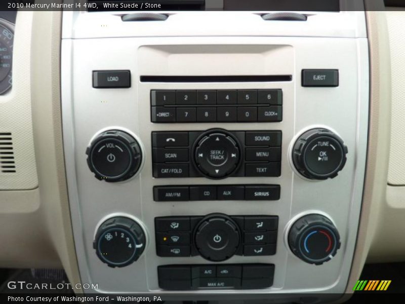White Suede / Stone 2010 Mercury Mariner I4 4WD
