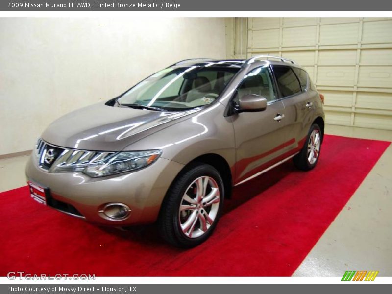 Tinted Bronze Metallic / Beige 2009 Nissan Murano LE AWD