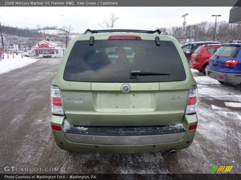 Kiwi Green / Cashmere 2008 Mercury Mariner V6 Premier 4WD