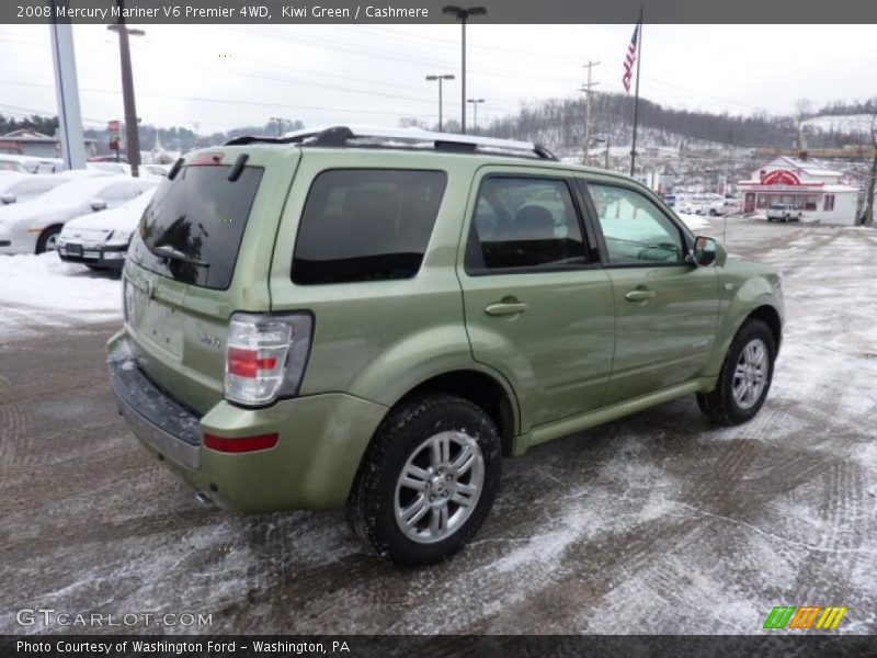 Kiwi Green / Cashmere 2008 Mercury Mariner V6 Premier 4WD