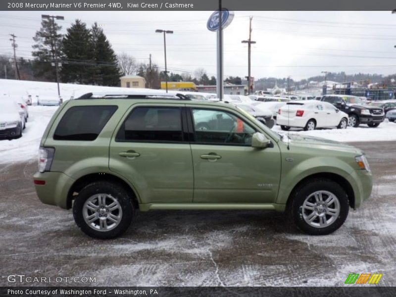 Kiwi Green / Cashmere 2008 Mercury Mariner V6 Premier 4WD