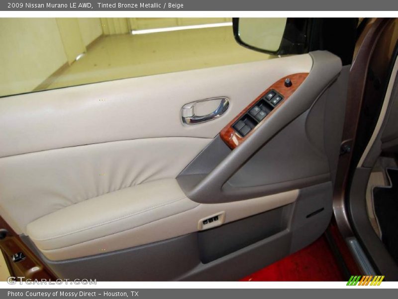 Tinted Bronze Metallic / Beige 2009 Nissan Murano LE AWD