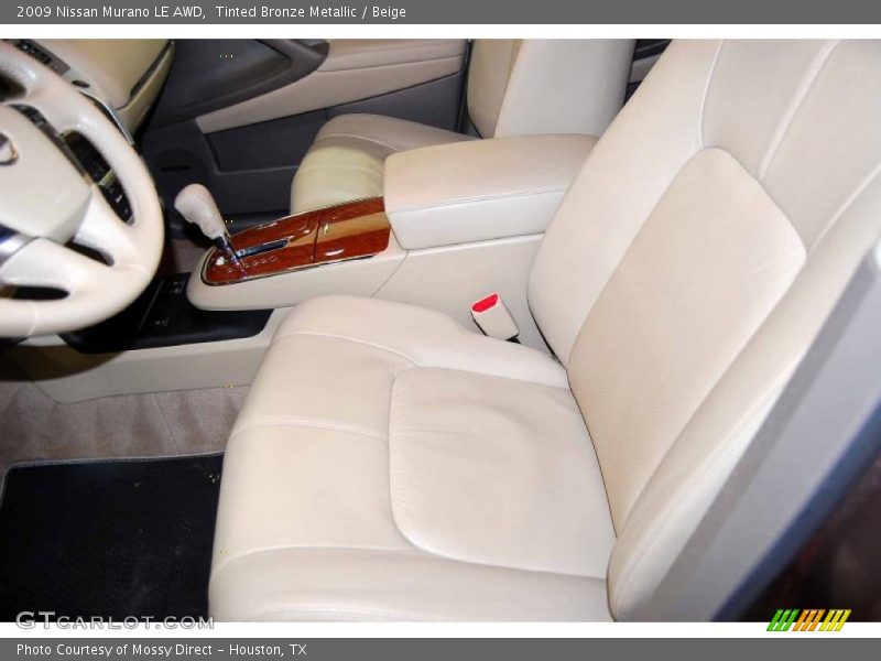 Tinted Bronze Metallic / Beige 2009 Nissan Murano LE AWD