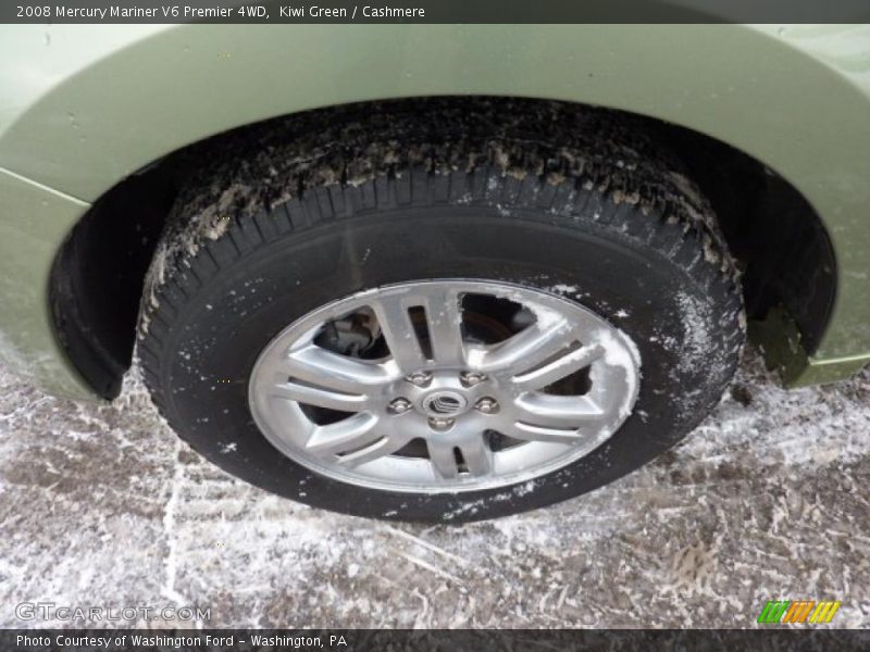 Kiwi Green / Cashmere 2008 Mercury Mariner V6 Premier 4WD