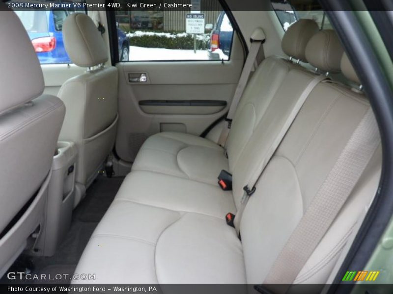 Kiwi Green / Cashmere 2008 Mercury Mariner V6 Premier 4WD