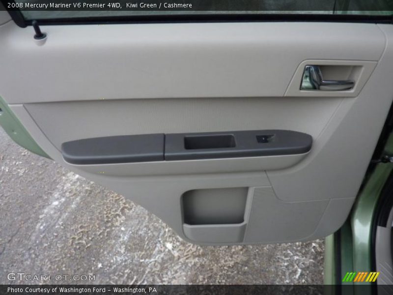 Kiwi Green / Cashmere 2008 Mercury Mariner V6 Premier 4WD