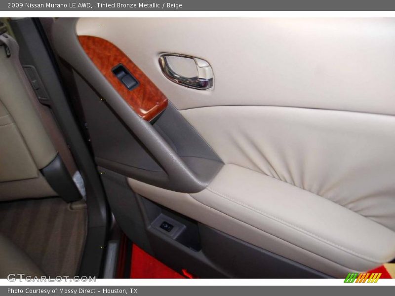 Tinted Bronze Metallic / Beige 2009 Nissan Murano LE AWD