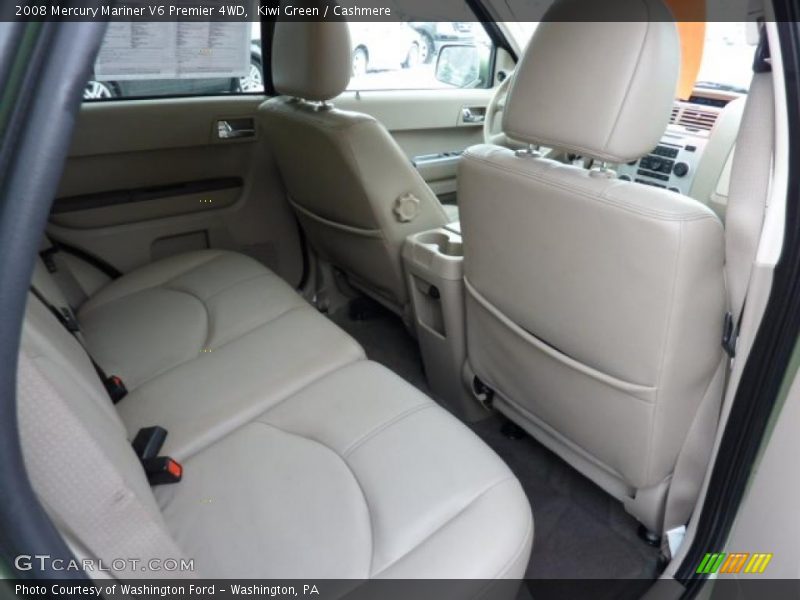 Kiwi Green / Cashmere 2008 Mercury Mariner V6 Premier 4WD
