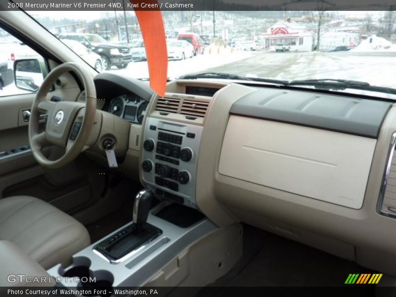Kiwi Green / Cashmere 2008 Mercury Mariner V6 Premier 4WD