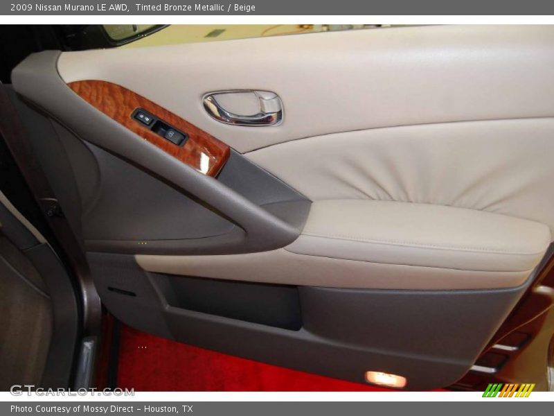 Tinted Bronze Metallic / Beige 2009 Nissan Murano LE AWD