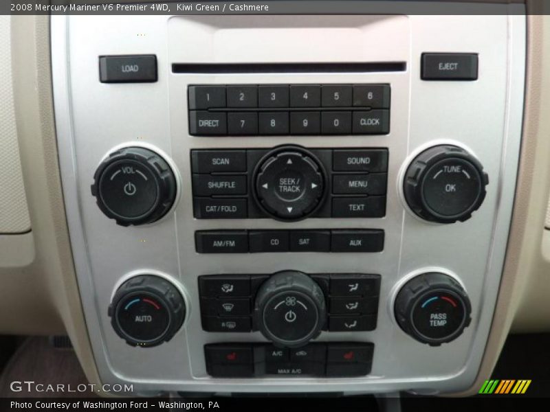 Kiwi Green / Cashmere 2008 Mercury Mariner V6 Premier 4WD