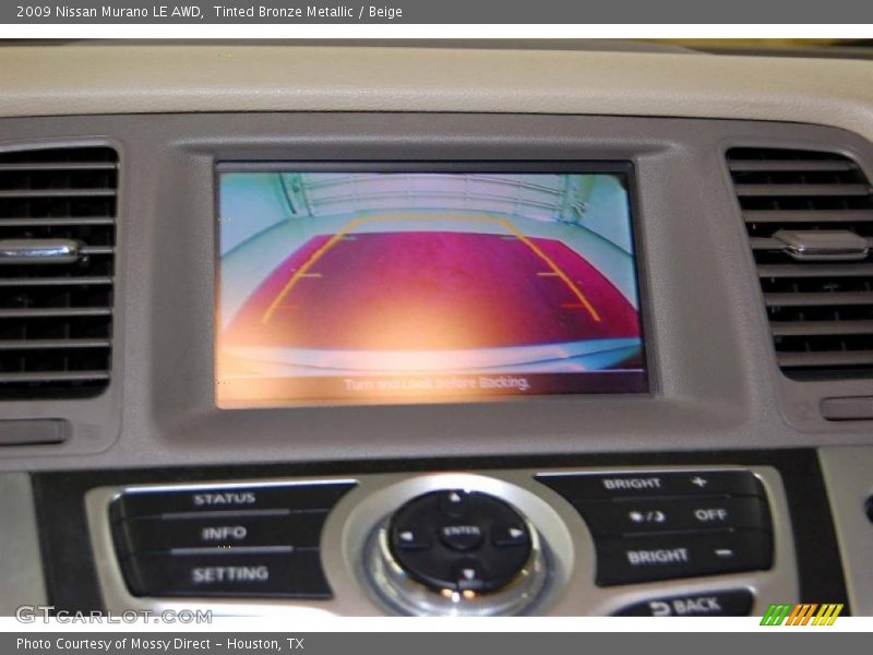 Tinted Bronze Metallic / Beige 2009 Nissan Murano LE AWD