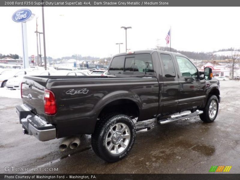  2008 F350 Super Duty Lariat SuperCab 4x4 Dark Shadow Grey Metallic