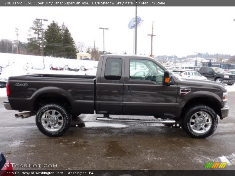 2008 F350 Super Duty Lariat SuperCab 4x4 Dark Shadow Grey Metallic