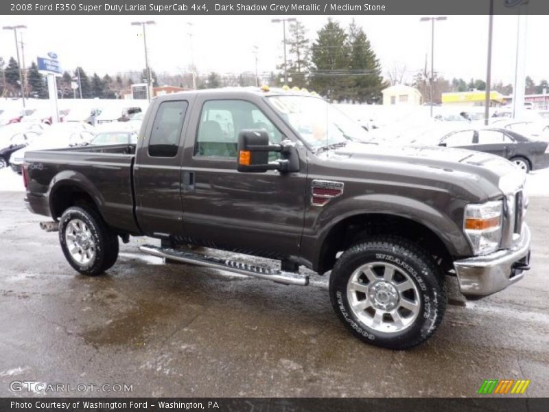  2008 F350 Super Duty Lariat SuperCab 4x4 Dark Shadow Grey Metallic