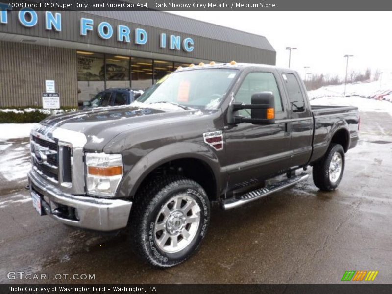 Front 3/4 View of 2008 F350 Super Duty Lariat SuperCab 4x4