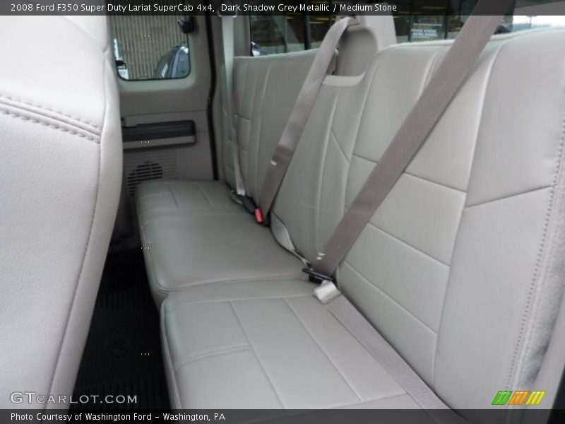  2008 F350 Super Duty Lariat SuperCab 4x4 Medium Stone Interior