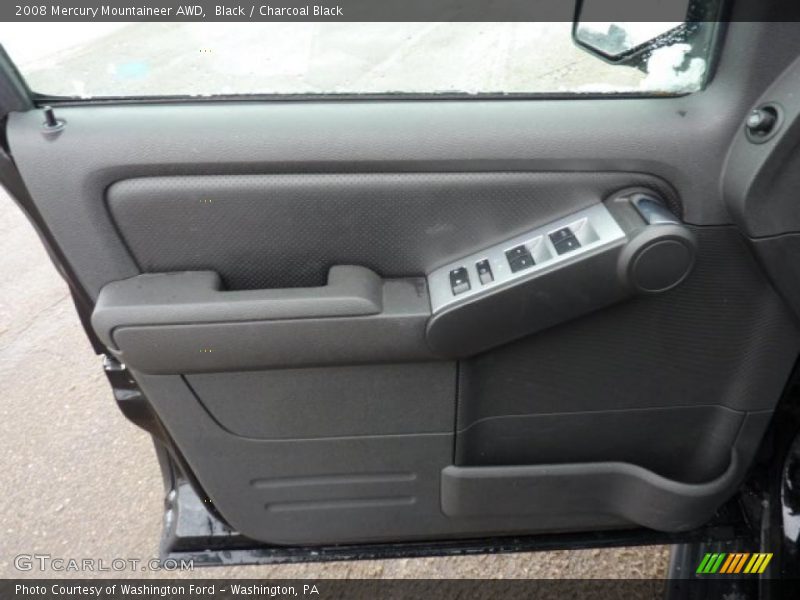 Black / Charcoal Black 2008 Mercury Mountaineer AWD