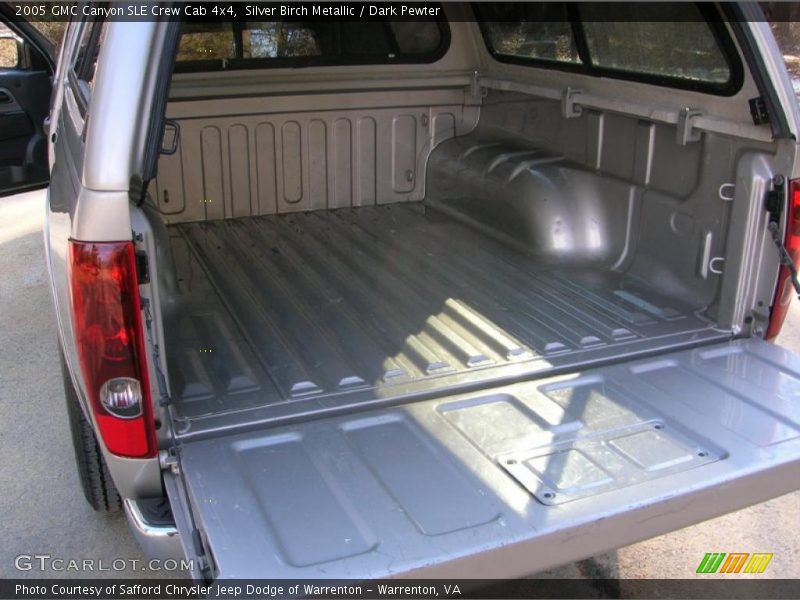 Silver Birch Metallic / Dark Pewter 2005 GMC Canyon SLE Crew Cab 4x4