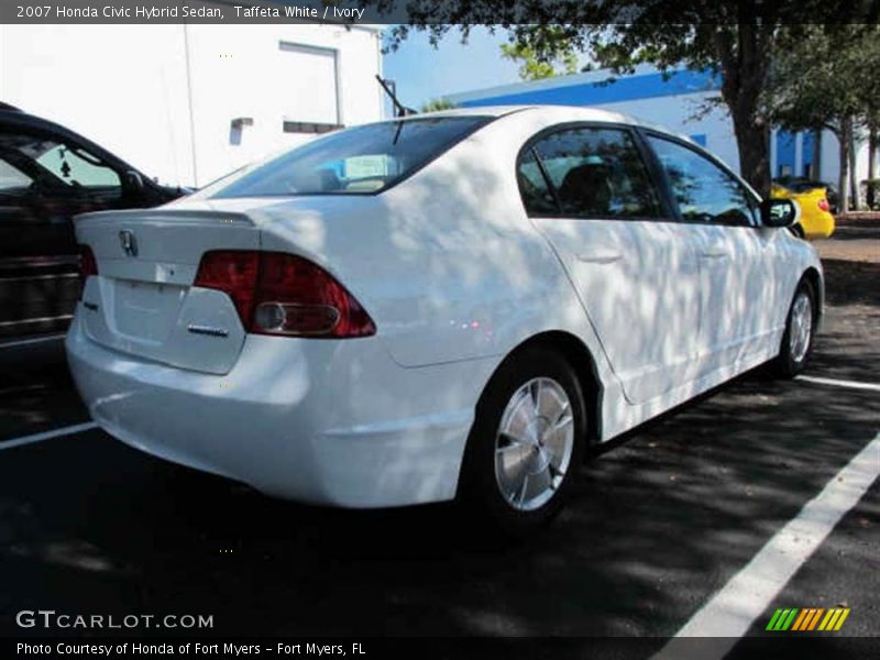 Taffeta White / Ivory 2007 Honda Civic Hybrid Sedan
