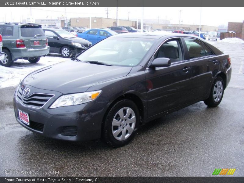 Magnetic Gray Metallic / Ash 2011 Toyota Camry LE
