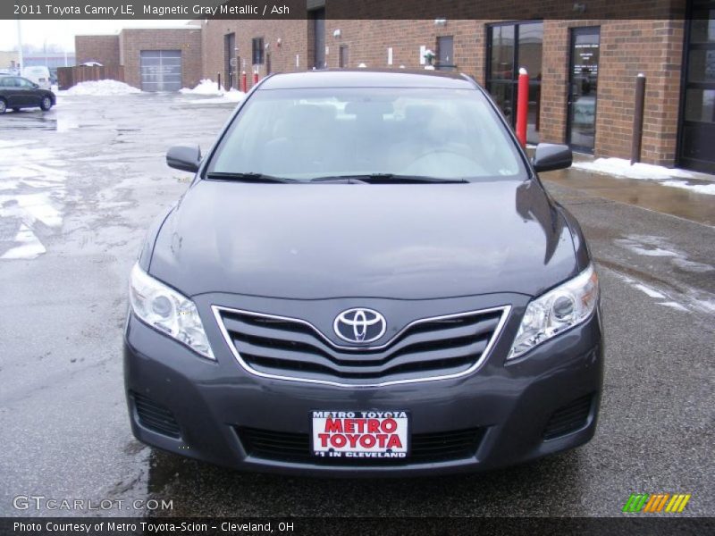 Magnetic Gray Metallic / Ash 2011 Toyota Camry LE