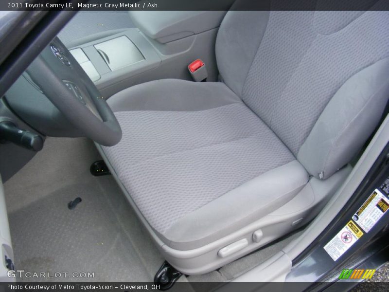 Magnetic Gray Metallic / Ash 2011 Toyota Camry LE