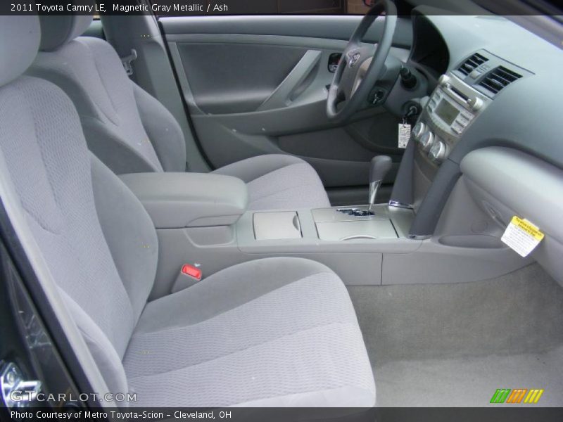 Magnetic Gray Metallic / Ash 2011 Toyota Camry LE