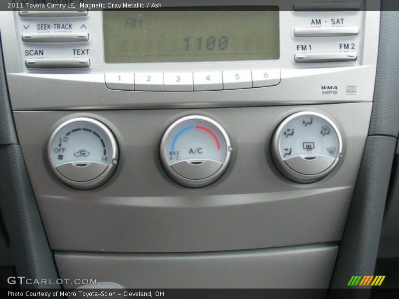 Magnetic Gray Metallic / Ash 2011 Toyota Camry LE