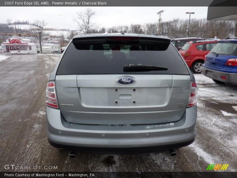 Pewter Metallic / Charcoal Black 2007 Ford Edge SEL AWD