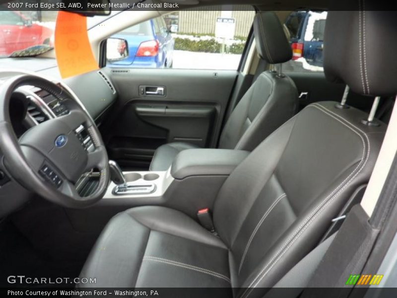 Pewter Metallic / Charcoal Black 2007 Ford Edge SEL AWD