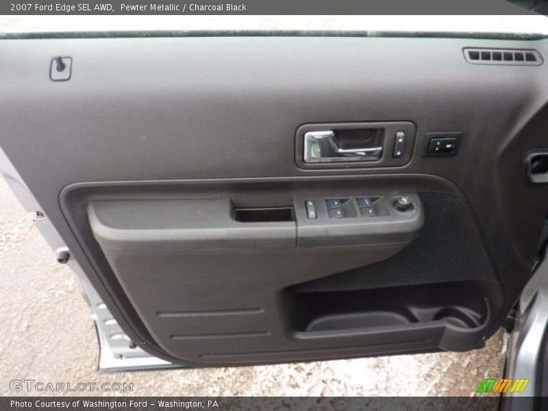 Pewter Metallic / Charcoal Black 2007 Ford Edge SEL AWD