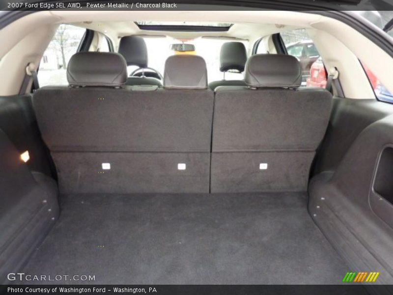 Pewter Metallic / Charcoal Black 2007 Ford Edge SEL AWD