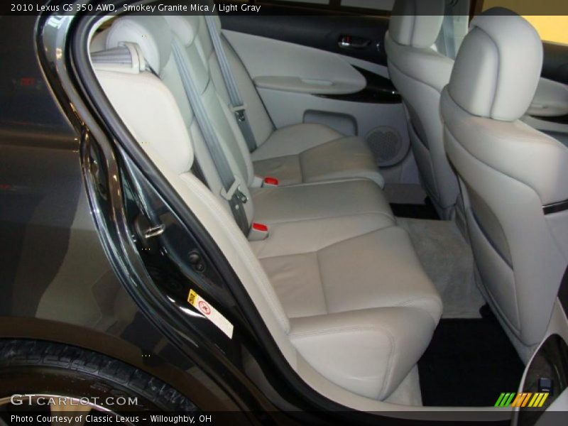 Smokey Granite Mica / Light Gray 2010 Lexus GS 350 AWD