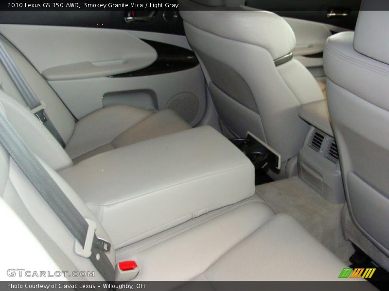 Smokey Granite Mica / Light Gray 2010 Lexus GS 350 AWD