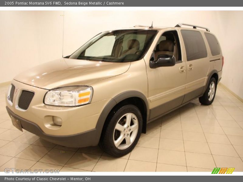 Sedona Beige Metallic / Cashmere 2005 Pontiac Montana SV6 FWD