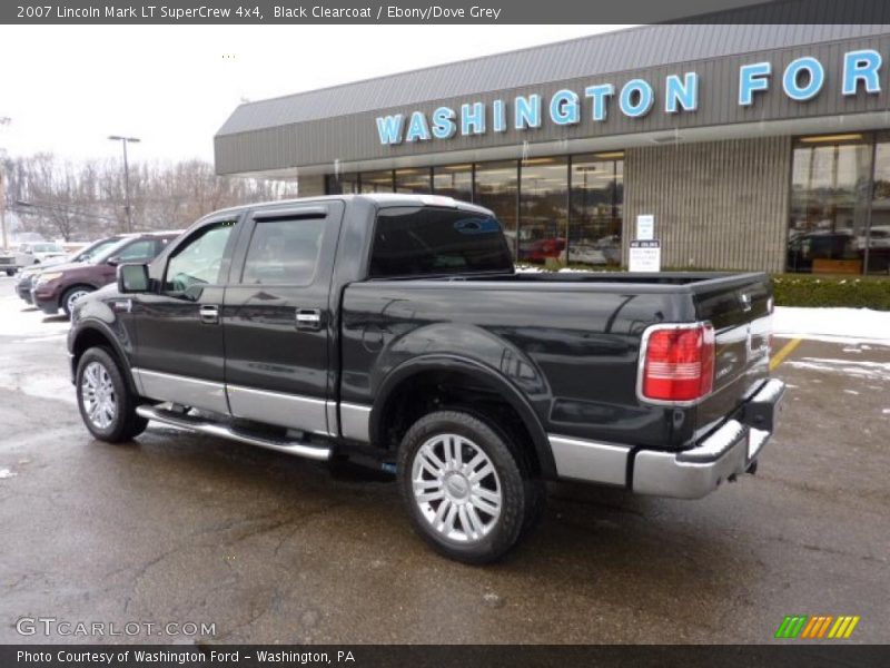 Black Clearcoat / Ebony/Dove Grey 2007 Lincoln Mark LT SuperCrew 4x4