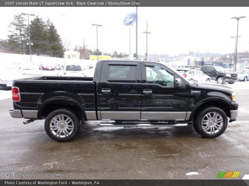 Black Clearcoat / Ebony/Dove Grey 2007 Lincoln Mark LT SuperCrew 4x4
