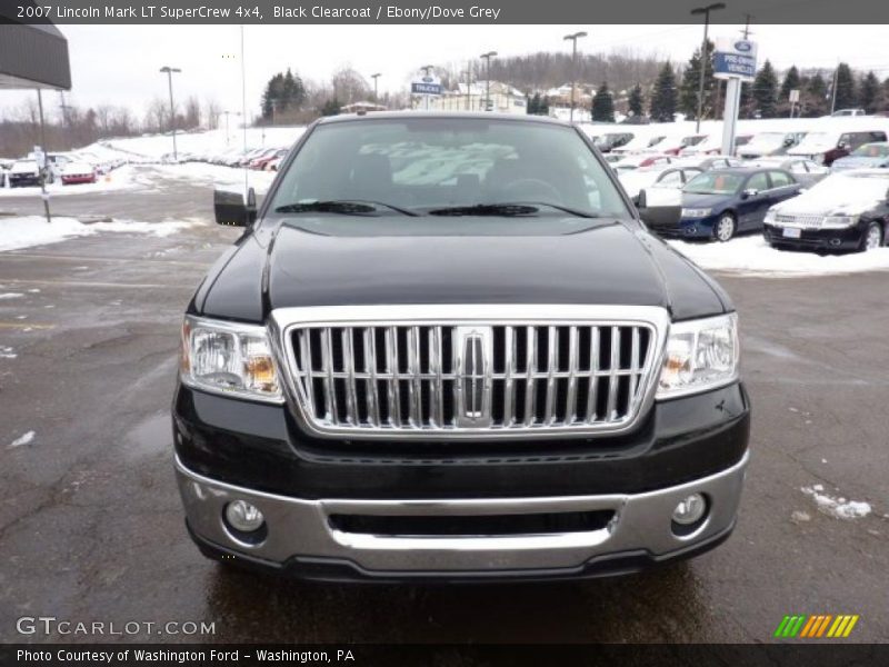 Black Clearcoat / Ebony/Dove Grey 2007 Lincoln Mark LT SuperCrew 4x4