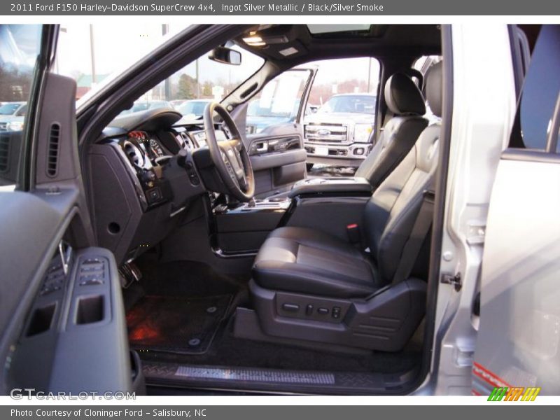  2011 F150 Harley-Davidson SuperCrew 4x4 Black/Silver Smoke Interior
