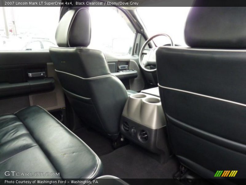 Black Clearcoat / Ebony/Dove Grey 2007 Lincoln Mark LT SuperCrew 4x4