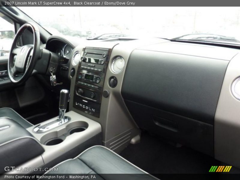 Black Clearcoat / Ebony/Dove Grey 2007 Lincoln Mark LT SuperCrew 4x4