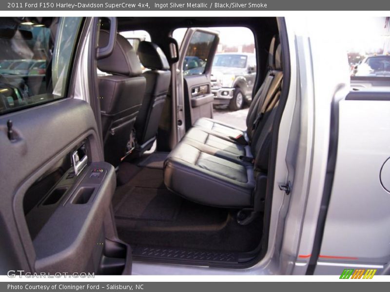  2011 F150 Harley-Davidson SuperCrew 4x4 Black/Silver Smoke Interior