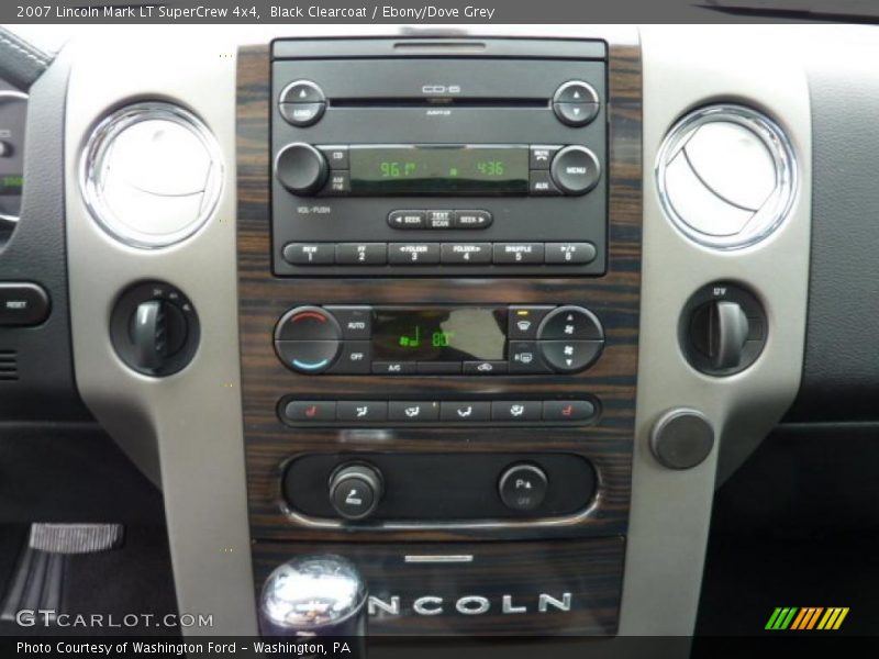 Black Clearcoat / Ebony/Dove Grey 2007 Lincoln Mark LT SuperCrew 4x4